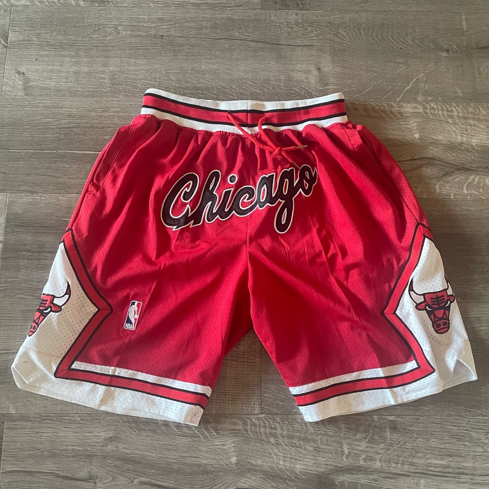 1997-1998 Chicago Bulls JUST DON Basketball shorts
